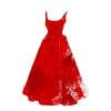 thumbnail image 1 of Wyzesi Robe Formelle à Manches Longues pour Femmes Robe Évasée Imprimée Sans Manches Robe Tunique Robes d'Invité de Mariage, 1 of 3