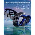 thumbnail image 3 of Equipo de Buceo con Snorkel Kwambiri Dry-Top para Adultos y Niños, 3 of 9