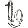 thumbnail image 2 of Tough 1 Bridle King Series Complete Pony Double Stitched Black 42-98, 2 of 2