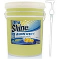thumbnail image 1 of Ultra Shine TM 5 Gallons 2X Platinum TM Liquide Nettoyant pour Vaisselle, Parfum Citron, Jaune, 1 of 5