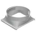 thumbnail image 1 of Air Conditioner Exhaust Hose Coupler Window Adapter Square To Round, 1 of 4