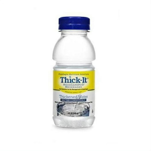 Thickit Aquacareh20 Nectar Consistency Nutrition Drink 8 oz Bottle Zero Cal 1 Count