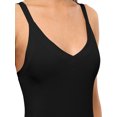 thumbnail image 4 of BeautyIn Women's Basic Ribbed Tank Top Adjustable Wide Shoulder Straps, 4 of 6