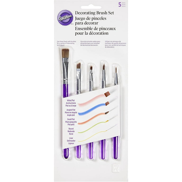 Wilton 5-Piece Decorating Brush Set