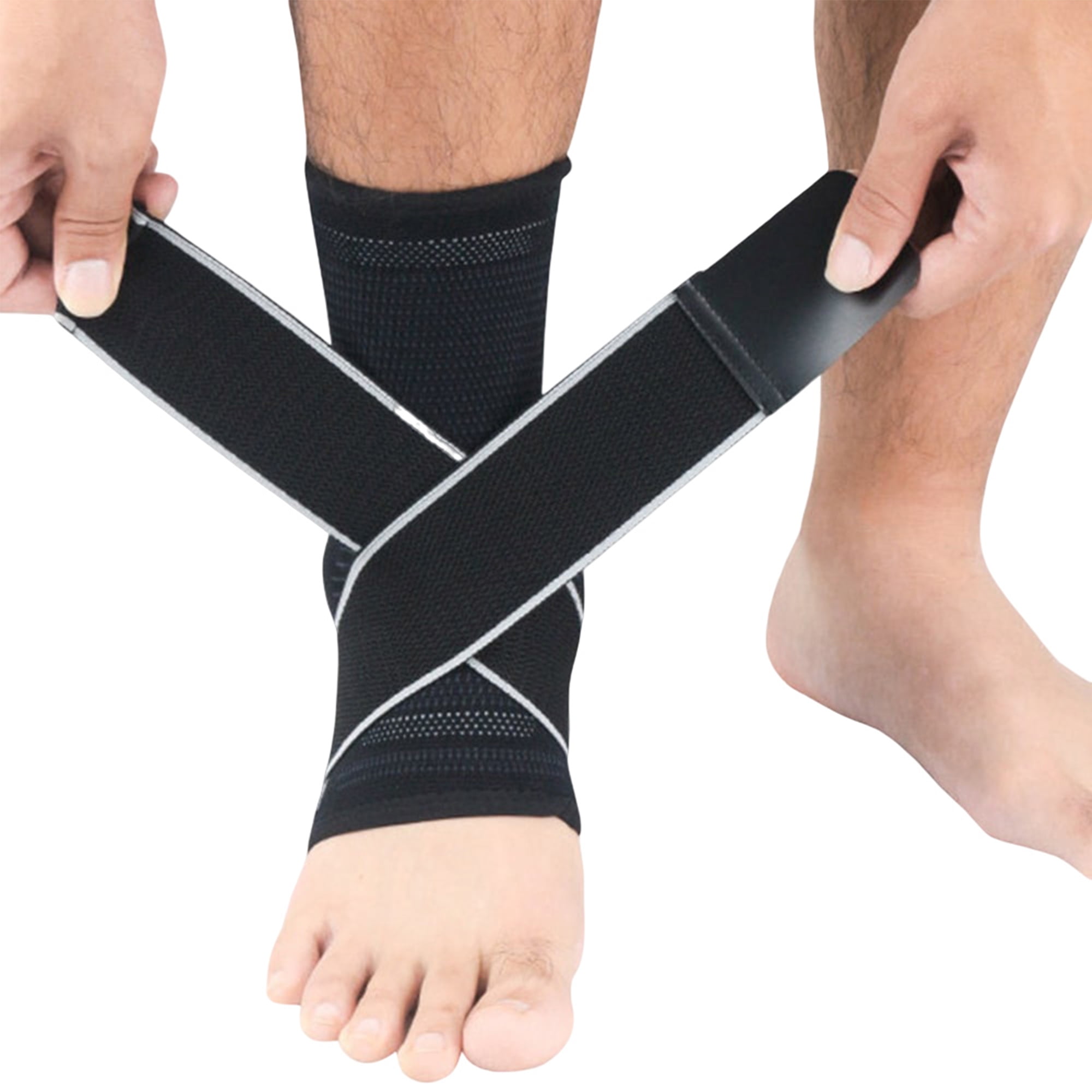 Sunisery Ankle Brace Compression Sleeve Relieves Achilles Tendonitis ...