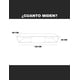 thumbnail image 5 of Repisa Flotante Moderna 1 puerta para equipos de TV 120 x 30 cm Roble Dakar.271 Hanlob Repisa Flotante Moderna 1 puerta para equipos de TV, 5 of 7