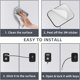 thumbnail image 4 of Cerradura para refrigerador, cerradura para refrigerador con protección de alambre de silicona, cerraduras para refrigerador para niños, fácil de usar e instalar, cerraduras para refrigerado, 4 of 5
