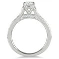 thumbnail image 3 of SZUL Women's 1 Carat TW AGS Certified Diamond Engagement Ring in 14K White Gold (J-K Color, I2-I3 Clarity), 3 of 5