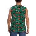 thumbnail image 4 of Fotbe Good Luck Ladybug Men's Camiseta sin Mangas Estampada para Hombres, Playera Casual para Gimnasio, Entrenamiento, Playa-3X-Large, 4 of 7