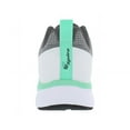 thumbnail image 3 of Spira Cloudwalker Walking Extra Extra Wide Women's Shoes Size 8.5, Color: Nimbus/Charcoal/Mint, 3 of 5