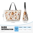 thumbnail image 4 of Daiia Squirrel Beach Travel Bag - Water-Resistant Beach Bag, Lightweight Tote with 7 Pockets for Women and Men - Gym,Pool,Camping,Reusable Grocery Bag, 4 of 7