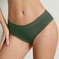 thumbnail image 2 of Ashirexll Seamless Underwear for Women, Breathable Cotton Seamless Women's Underwear Green B L, 2 of 4