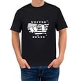 thumbnail image 6 of The Season Essentials All States Collection “United We Stand” 100% Cotton Unisex T-shirt Graphic Tee, Black/White, X-Large, 6 of 11