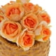 thumbnail image 3 of 60Flor artificial para ramo Ramillete de muñeca Boda de bricolaje claro , Naranja Yotijar Flores de boda, 3 of 7
