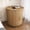 Oak, variant on Mid Century Modern Cylinder End Table with Built-in Charging Station and Sliding Door, 2-Tier Round Nightstand with USB Ports and Outlet for Living Room Bedroom Oak