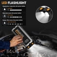 thumbnail image 5 of HOMPOW 6000A Car Jump Starter, Portable Car Jumper Starter Battery Pack for All Gas and Up to 12L Diesel Engine, 12V Jump Box with LCD Display, USB Ports and 3 Modes Flashlight, 5 of 8