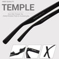 thumbnail image 4 of Gafas de sol MAXJULI Polarized Big para hombre y mujer UV400 negro/gris, 4 of 6