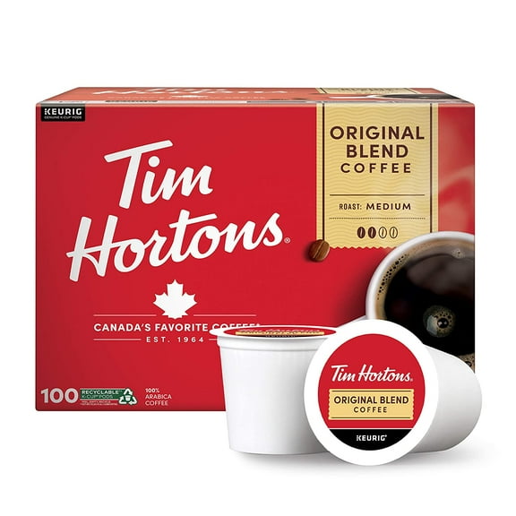Tim Hortons Original Blend Premium Coffee (100 ct.)