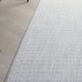 thumbnail image 3 of SAFAVIEH Martha Stewart Serenity Solid Runner Rug, Grey/Ivory, 2'2" x 8', 3 of 5