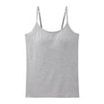 thumbnail image 5 of Aezemi Women Padded Cami Tank Tops, Adjustable Spaghetti Strap Camisole with Built-In Bras, Lightweight Casual Layering Summer Tank Tops, 5 of 6