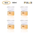 thumbnail image 2 of Juego de vasos de vidrio ULAB Scientific Vol. 500 ml 3.3 de borosilicato, 2 of 7