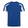 thumbnail image 3 of Just Cool Mens Contrast Cool Sports Plain T-Shirt, 3 of 3