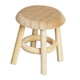 thumbnail image 1 of 1/12 casa de cocina comedor muebles miniatura forma forma forma de sólida taburete casa Decoración Accesorios, 1 of 9