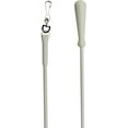 thumbnail image 3 of Metal Drapery Curtain Wand Pull Rod w/Swivel Snap & Handle White (3 Pack - 30""), 3 of 4