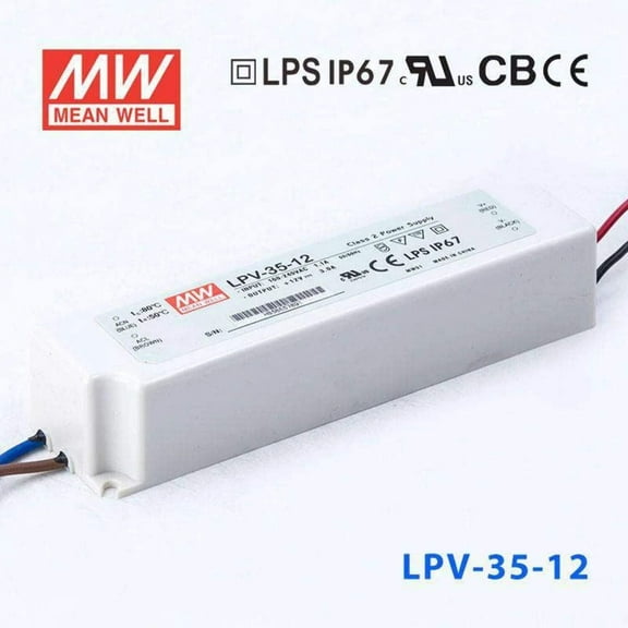 Mean Well LPV-35-12 Power Supply 35W 12V