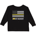 thumbnail image 3 of Inktastic Dispatcher Mom Flag Boys or Girls Long Sleeve Toddler T-Shirt, 3 of 5