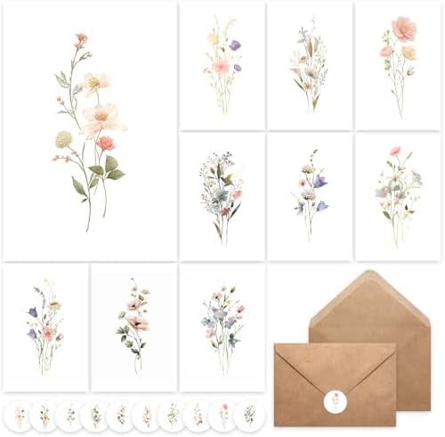 Blank Cards Tenceur 100-Pack Blank Note Cards With Envelopes - View #7
