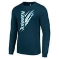 thumbnail image 2 of Men's Starter Deep Sea Blue Seattle Kraken Color Scratch Long-Sleeve T-Shirt, 2 of 3