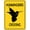 Warning Sign 1, variant on Hummingbird Crossing Metal Warning Sign, 8"x12" Funny Private Property Sign, OSHA Aluminum Notice Sign for Outdoor Yard Fence Street Workplace Campsite, Watch Out for Humming Birds Sign
