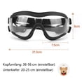 thumbnail image 2 of Gafas de sol para perros, resistentes al agua y al viento, protección ocular para perros grandes y medianos., 2 of 5