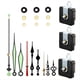 thumbnail image 2 of Juego de 6 Manecillas de Movimiento de Reloj de Cuarzo Que Contienen Manecillas Luminosas para Piezas de Repuesto de Reparación de Relojes, 2 of 5