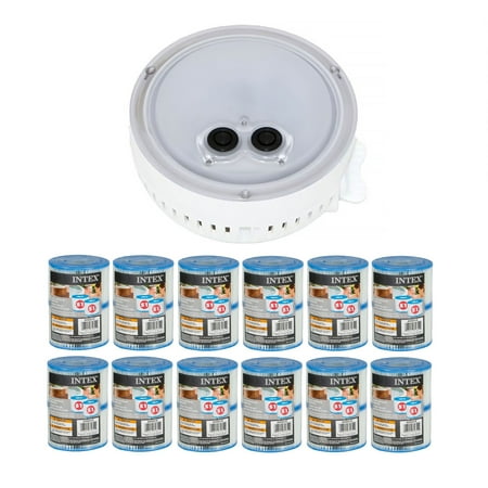 intex spa pool lighting