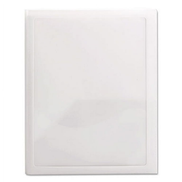 Frame View Poly Two-Pocket Folder, 100-Sheet Capacity, 11 x 8.5, Clear/Oyster, 5/Pack Frame View Poly Two-Pocket Folder, 100-Sheet Capacity, 11 x 8.5, Clear/Oyster, 5/Pack