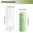 thumbnail image 3 of BINGLI Taper Candle Mold Pillar Candle Molds -Perfect for Making Emergency Candles, Chime Candles, Table Candles, Classic Dinner Decoration. DIY Wedding Craft (Reusable Plastic Form, 3 of 9