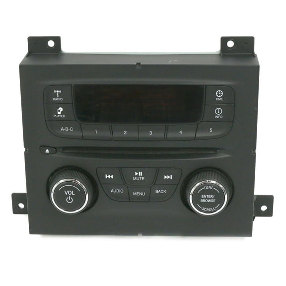 Restored Dodge Dart 2013-2016 Radio AM FM XM mp3 Single Disc CD Receiver 04692356AG (Refurbished)