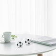 thumbnail image 2 of 8Pcs Black White Five-star Table Small Football Desktop Football Machine Soccer Toys, 2 of 9