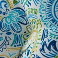 thumbnail image 6 of Baltic Paisley 42 x 21 in. Outdoor Tufted Dining Chair Cushion (Set of 2) by Greendale Home Fashions, 6 of 9