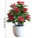 thumbnail image 2 of Bonsai de simulación de decoración del hogar de flores artificiales de plástico maceta falsa Vogacara HA8767-00B, 2 of 6