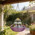thumbnail image 4 of BotaniNest Outdoor Solar Bird Bath Hanging Piece For Balcony Garden Suspended For Birds Solar Powered Bird Bath, 4 of 6