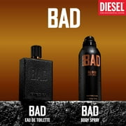 Diesel Bad, Body Spray for Men, 5.8 oz