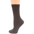 thumbnail image 4 of MIRMARU M110 Women's Winter 4 Pairs Wool and cotton Blend Crew Socks Collection, 4 of 6