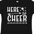 thumbnail image 4 of Inktastic Here to Cheer Cheerleading with Arrow and Stars Boys or Girls Toddler T-Shirt, 4 of 5