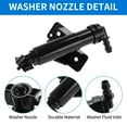 thumbnail image 4 of Front Driver Side Headlight Washer Nozzle for Kia CEED 2012-2017 No.98671A2700 1pc, 4 of 7