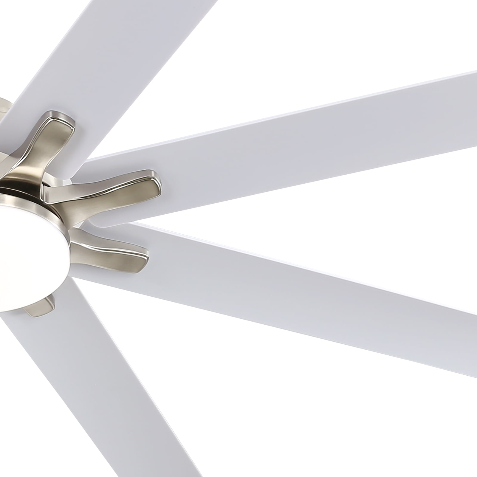 Sofucor 66-Inch Basic Ceiling Fan with LED Lights, Remote, App, and Voice Control, Indoor Outdoor Farmhouse