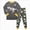 A157-Dark Gray, variant on Boys 2‑Piece Pajama Set with Cartoon Print,Fabric Long Sleeve Sleepwear for Kids 7-8 Years