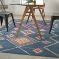 thumbnail image 3 of Nourison Passion Bohemian Indoor Rug Navy 5'3" x 7'3", 3 of 10